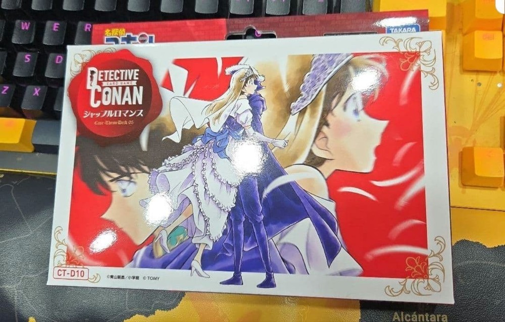 NEW TAKARA TOMY Detective Conan TCG CT-D10 Case-Theme Deck Shuffle 05 Romance 14