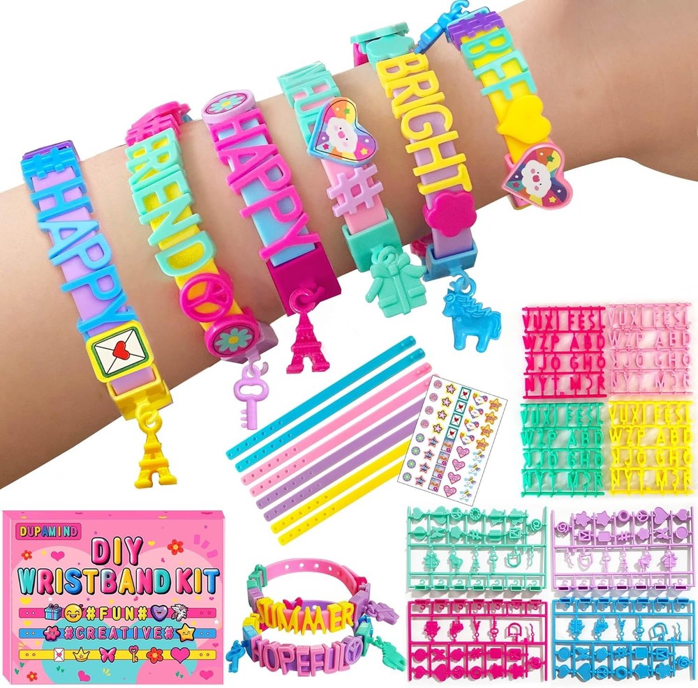 Friendship Bracelet DIY Kit - Perfect Birthday Gift for Young Girls