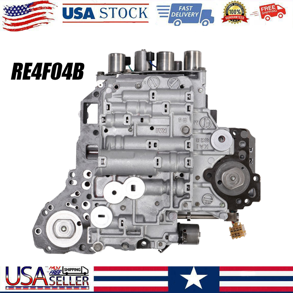 RE4F04B Transmission Valve Body w/ Solenoid Fit For Nissan Altima Maxima X-Trail