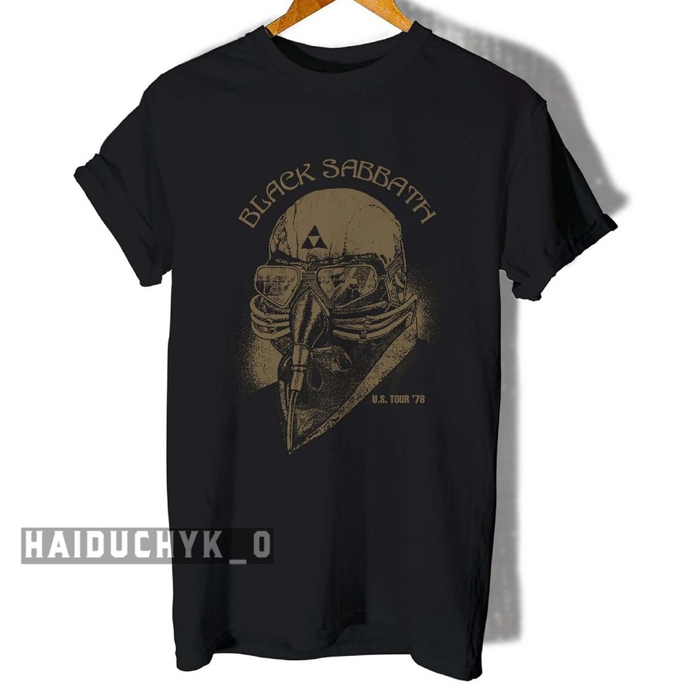 Black Sabbath 1978 Never Say Die Tour Unisex T-Shirt Sizes S-5XL