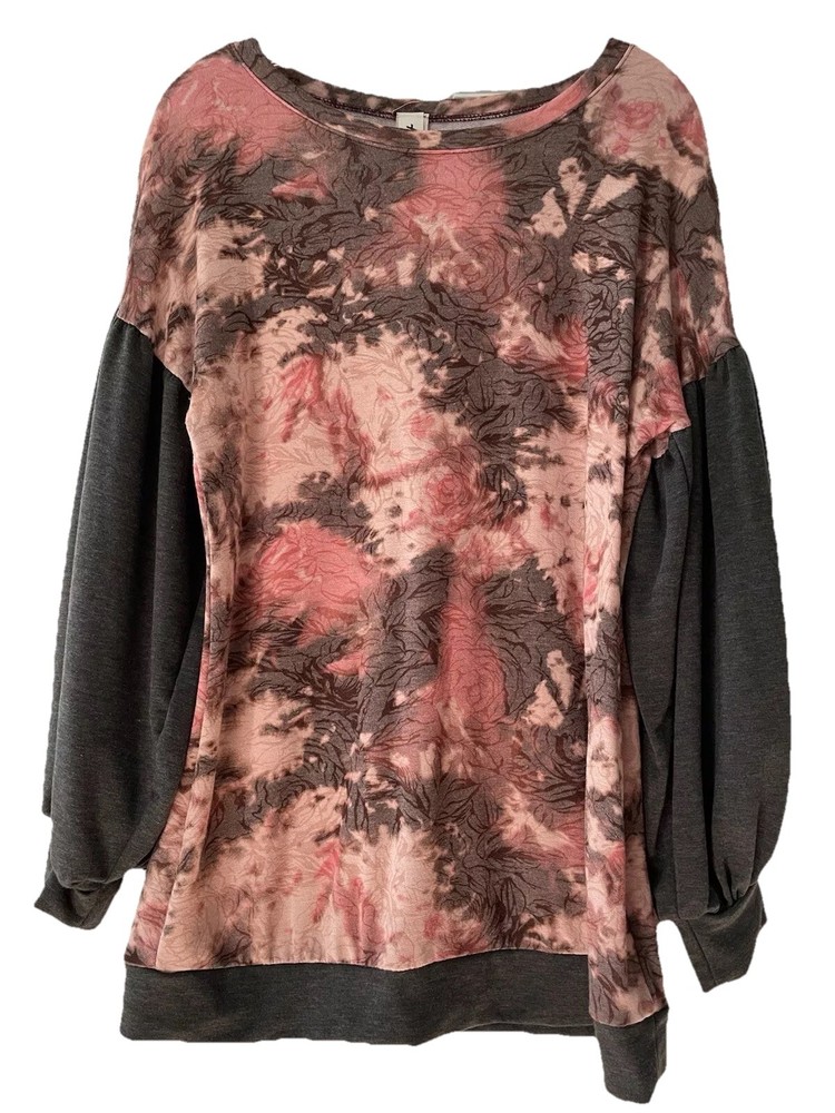 Haptics By Holly Harper Womens Size Medium Soft Stretchy Boutique Shirt Top