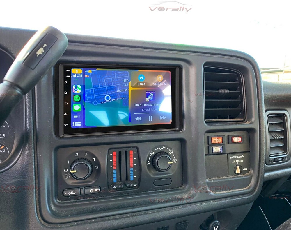 Car Stereo Radio For 2003-2006 Silverado Tahoe GMC Siera Android 15 Carplay GPS