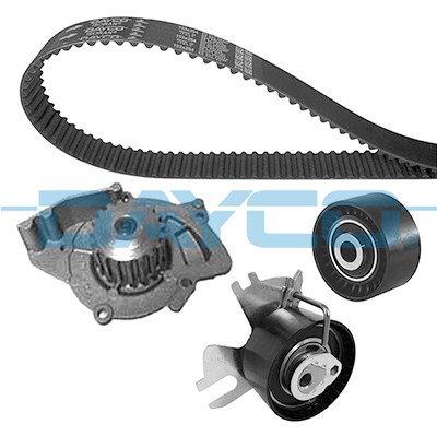 KTBWP4550 DAYCO Water Pump + Timing Belt Kit for Citroen, Fiat, Ford, Lancia
