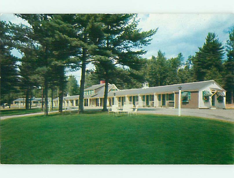 Unused Pre-1980 WHITE TRELLIS MOTEL North Conway New Hampshire NH u0519@
