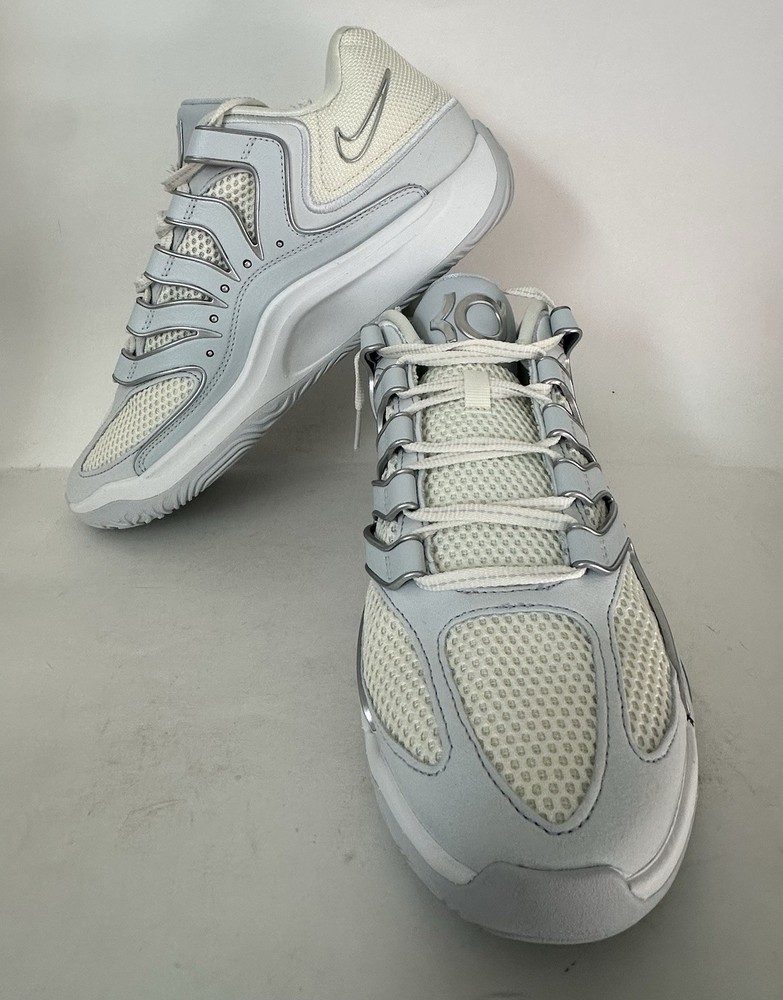 Size 10.5M - Nike KD 18 Soft Pearl White Grey HV1992-001 Men’s Shoe