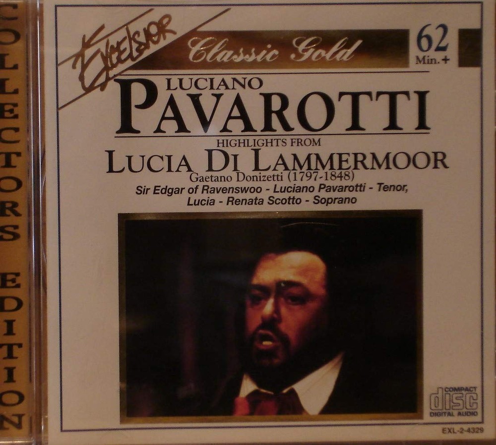 Gaetano Onizetti [Composer]; Franc, Luciano Pavarotti Lucia Di Lammerm, audioCD