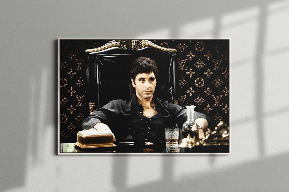 Scarface Poster or Canvas - Tony Montana Wall Art
