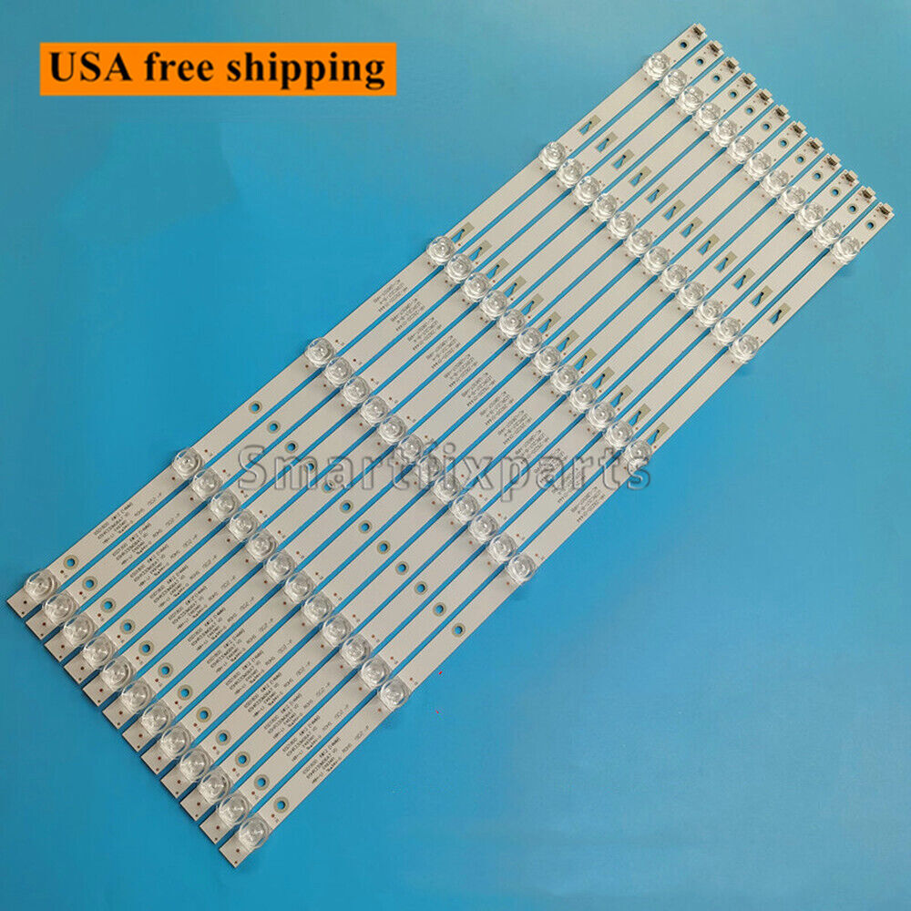 12Pcs/set LED Strips For Hitachi 65R80 AW TV-65UHD4K TCL65D06-ZC23AG-04 New