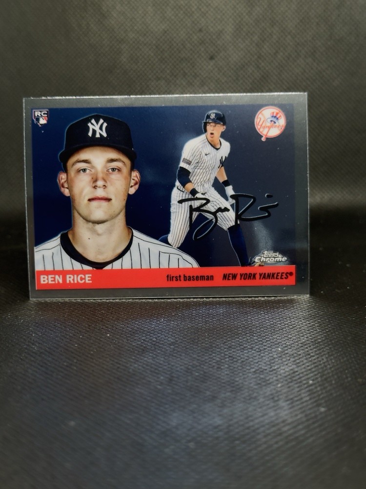 Ben Rice 2025 Topps Chrome Platinum Rookie #311 YANKEES (Base)