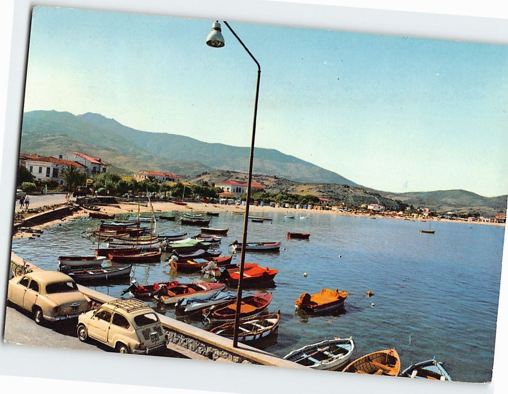 Postcard Bord At Marina di Campo Isola D'Elba Italy