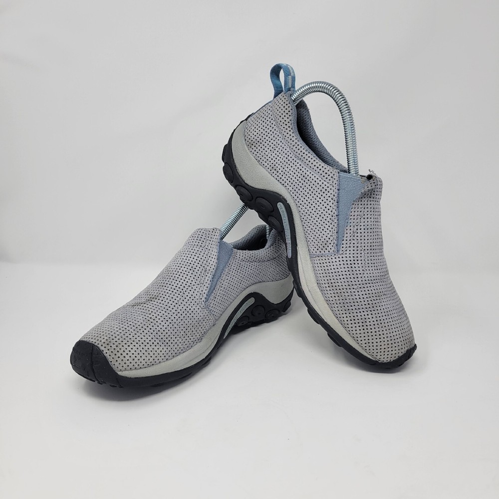 Merrell Women's Size 7 Jungle Moc Perfect Cold Grey Slip On Outdoor Shoes