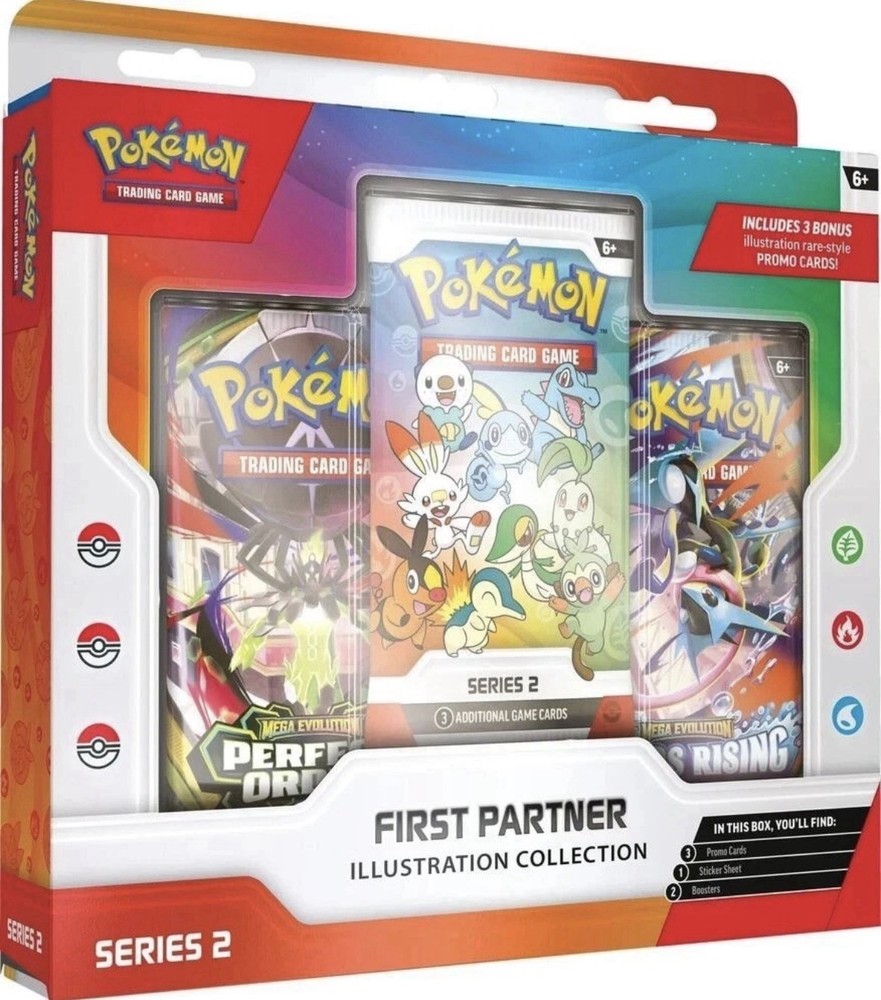 Sealed First Partner Illustration Collection Series 2 PRESALE 6-19 Pokemon