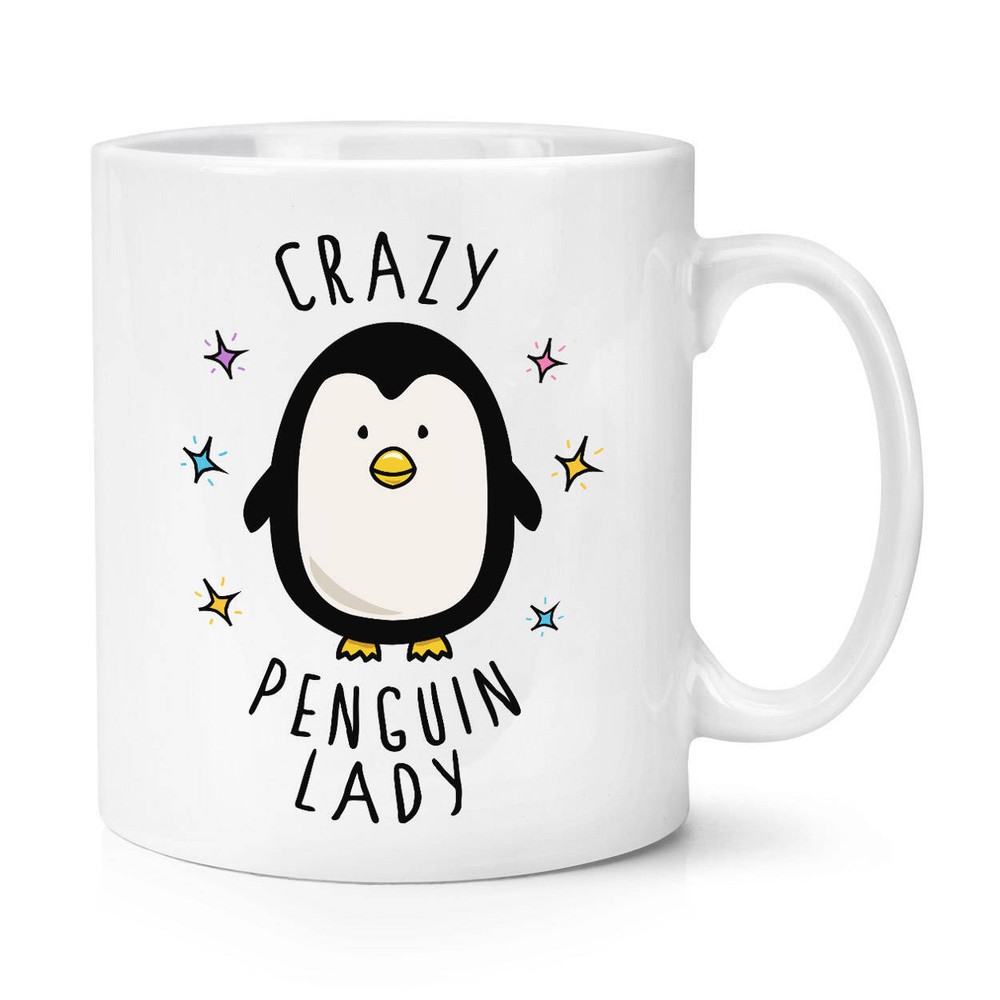 Crazy Penguin Lady Coffee Mug Coffee Cup Funny Coffee Mug Mug Cup
