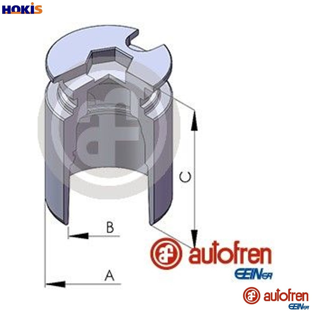 PISTON BRAKE CALIPER D025777 FOR RENAULT KANGOO/Express/Rapid JAGUAR 1.5L 4cyl