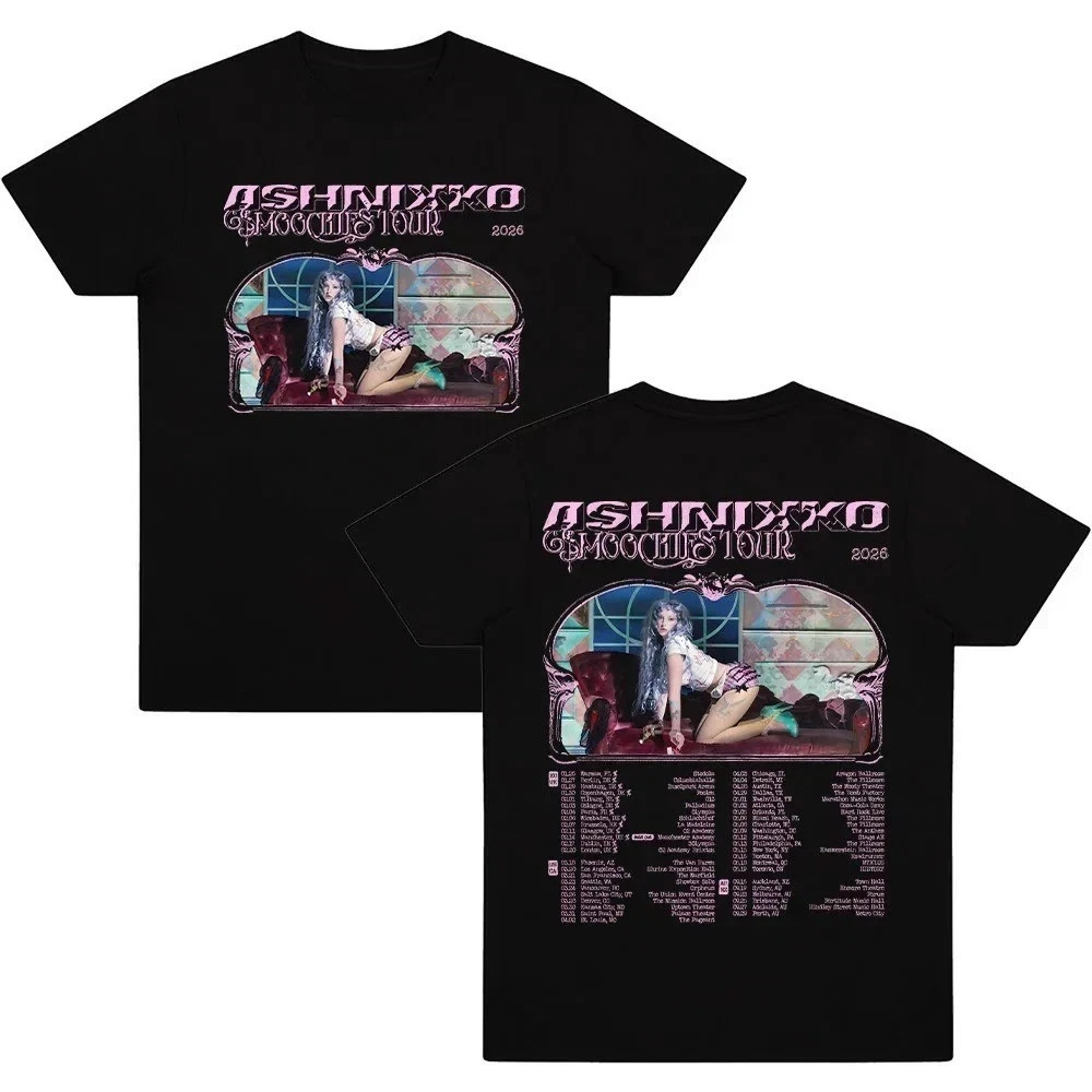 Ashnikko Smoochies Tour 2026 Double Sided Unisex T-Shirt BO2714