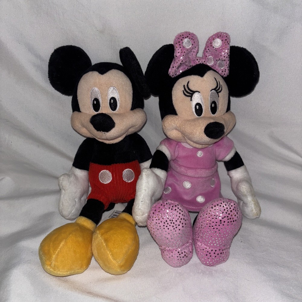 PLUSH Disney Just Play MICKEY MOUSE Stuffed Animal 10