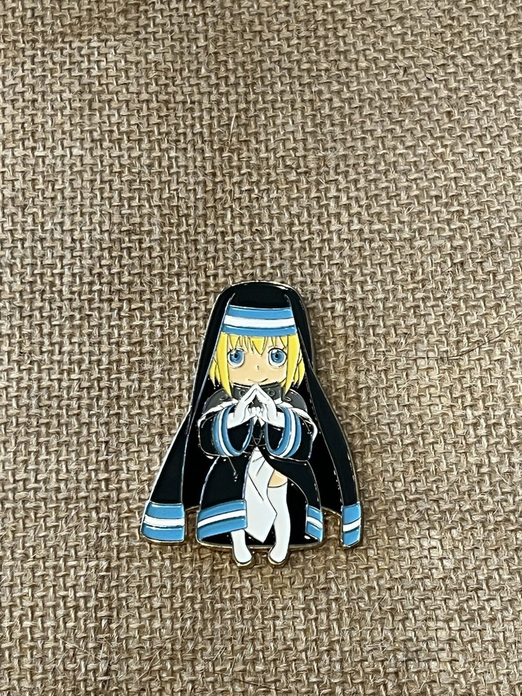 Iris Enamel Pin - Fire Force - Excellent Condition - Anime Collectible
