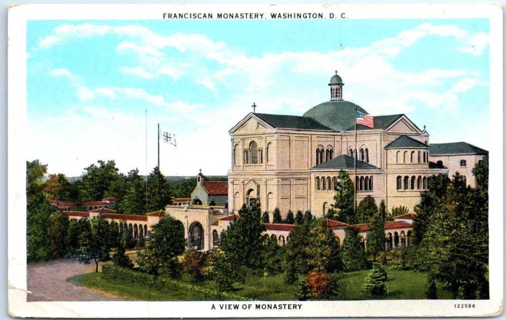 Franciscan Monastery, Washington, District of Columbia, USA, North America