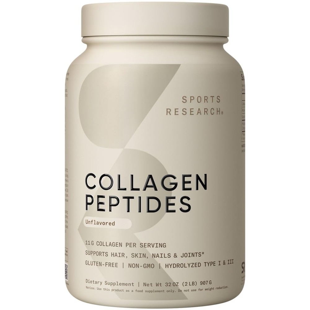 Collagen Peptides - Hydrolyzed Type 1 & 3 Collagen Protein for Healthy Skin, ...