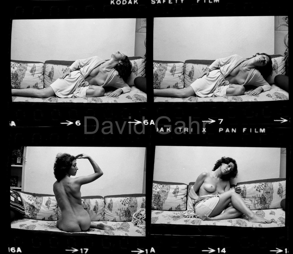 '75 Sexy Amy Greenfield Experimental Film-Dance Pioneer Gahr 4 Negative Lot B581