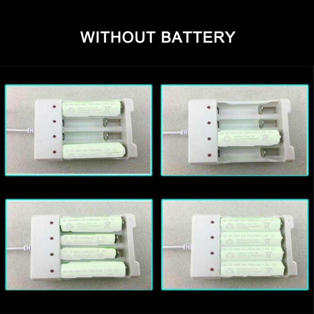 USB Plug Battery Charger For AA AAA Rechargeable Batteries w1a R8 D1P0 z 4 F8F0