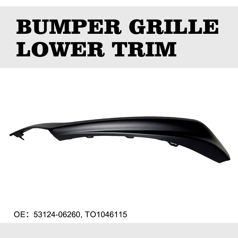 2021-23 Toyota Camry XSE SE Glossy Black Left Front Bumper Lower Trim Side Panel