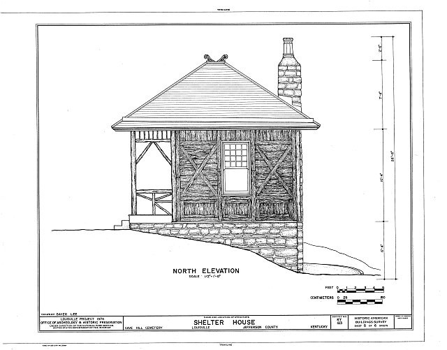 Cave Hill Cemetery,Rustic Shelter House,Louisville,Jefferson County,Kentucky,7