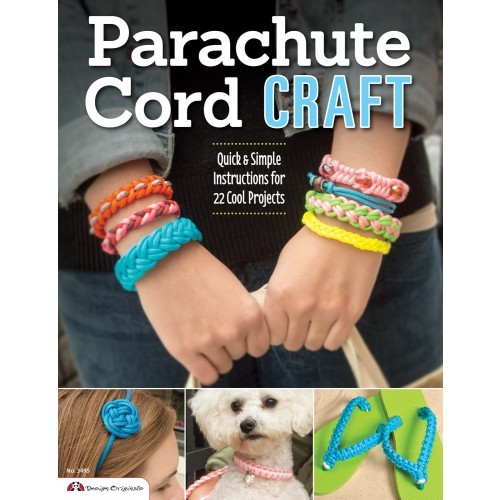 PARACHUTE CORD CRAFT-Beaded Braiding-Knots-Macrame-Paracord-Jewelry Craft Book