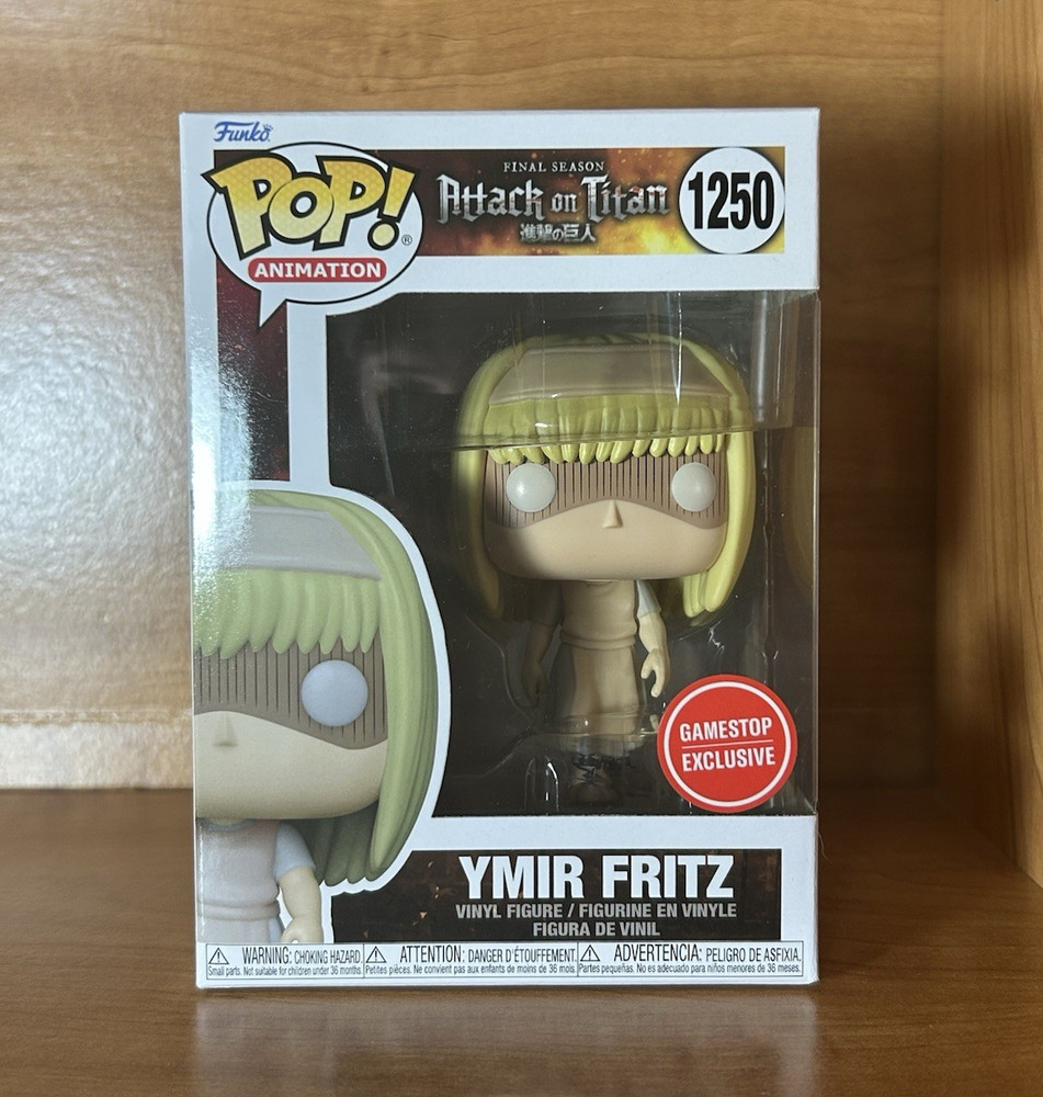 Funko Pop! Animation Attack on Titan Ymir Fritz #1250 GameStop Exclusive