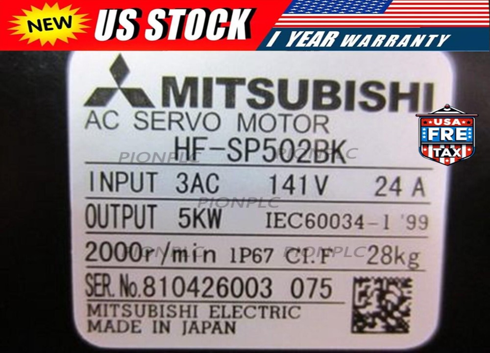 1PC Mitsubishi HF-SP502BK HFSP502BK Servo Motor New Expedited Shipping