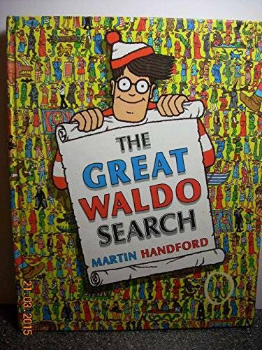 The Great Waldo Search Hardcover Book by Martin Handford - Used Acceptable
