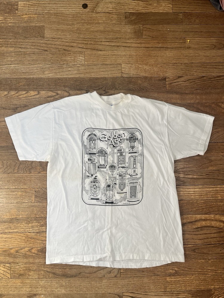Vintage Golden Age Single Stitch Graphic T-shirt Size Large FAST SHIPPING