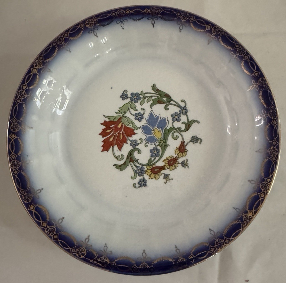 Vintage Limoges China Sebring Ohio Floral  Pattern Large 8 1/4