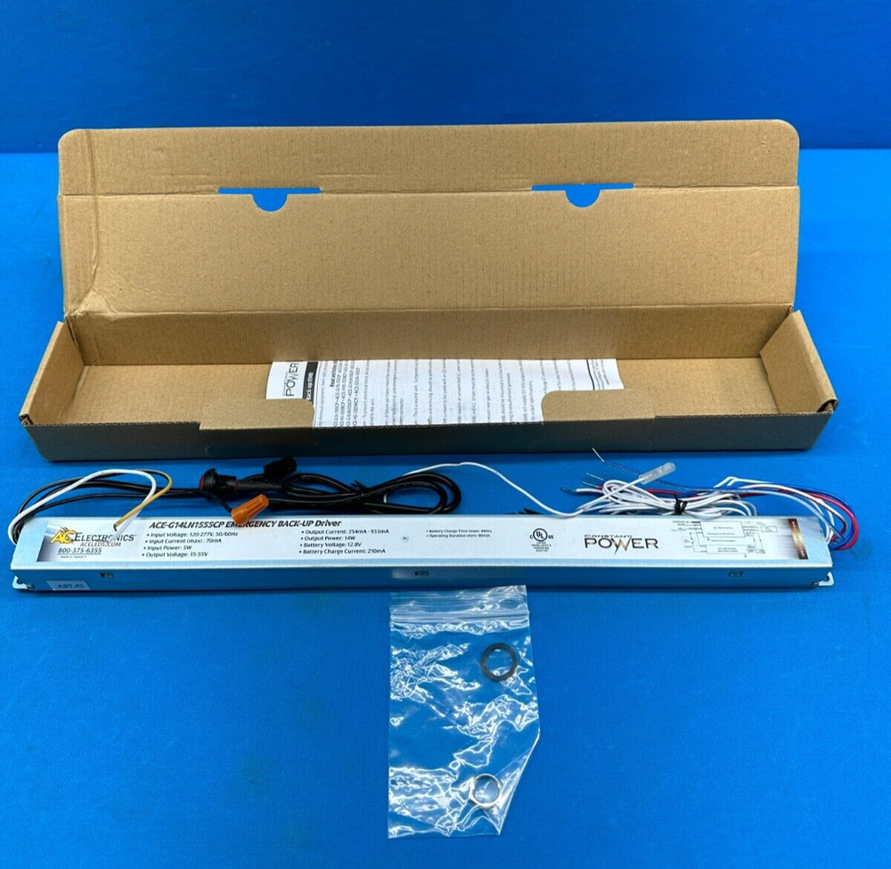 10x AC Electronics Emergency Battery Backup Driver ACE-G14LN1555CP Lot-image