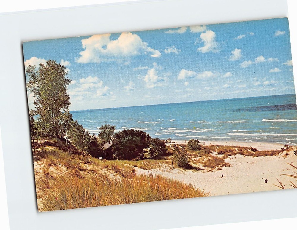 Postcard Cabin in Dunes Of Lake Michigan Indiana Dunes State Park Chesterton IN