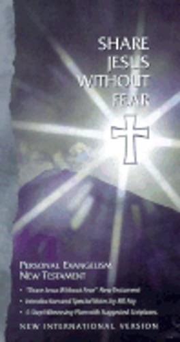 Bible New International Version New Testament: Share Jesus without Fear by Bible