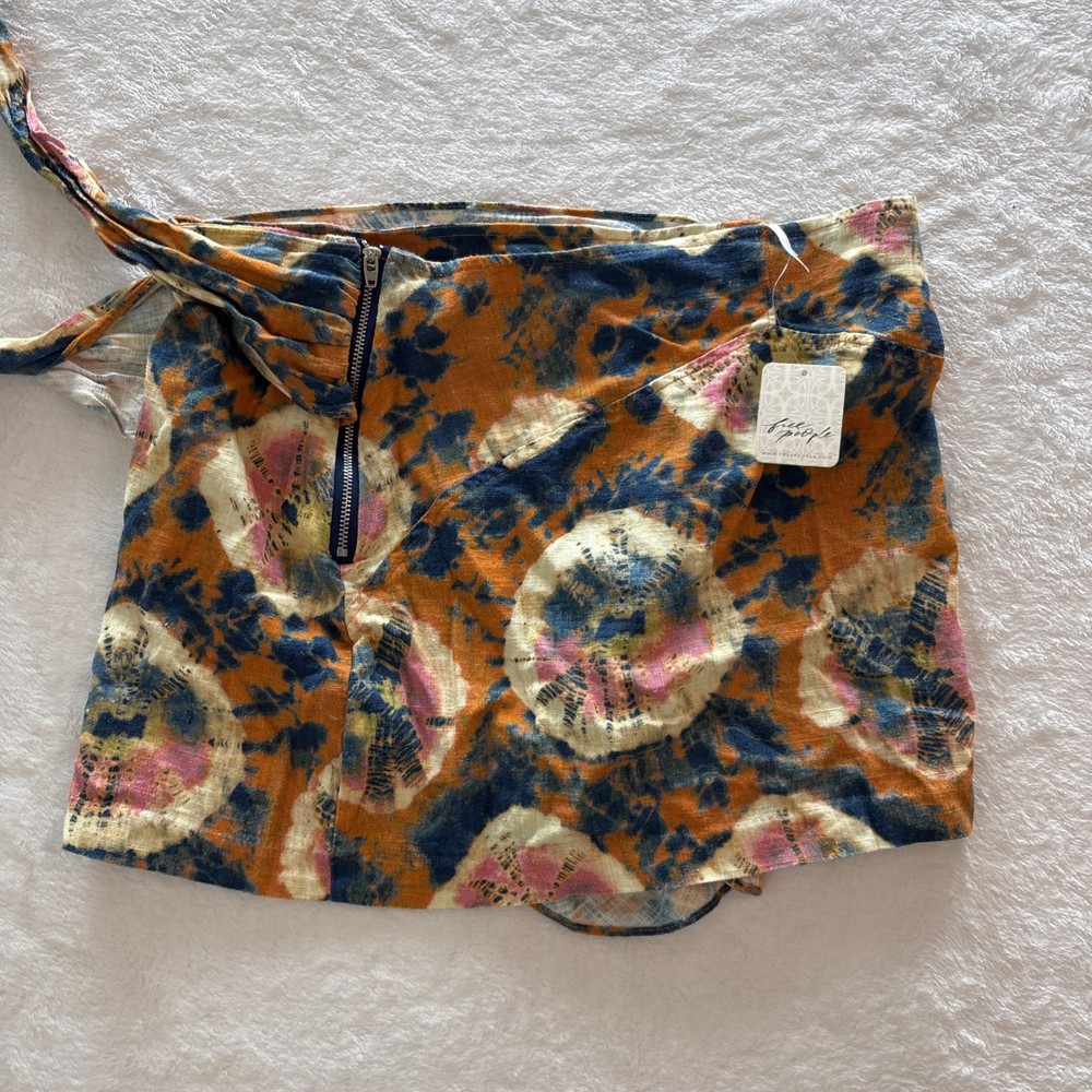 NWT Free People Desert Dancer Tie Dye Skirt Size 4