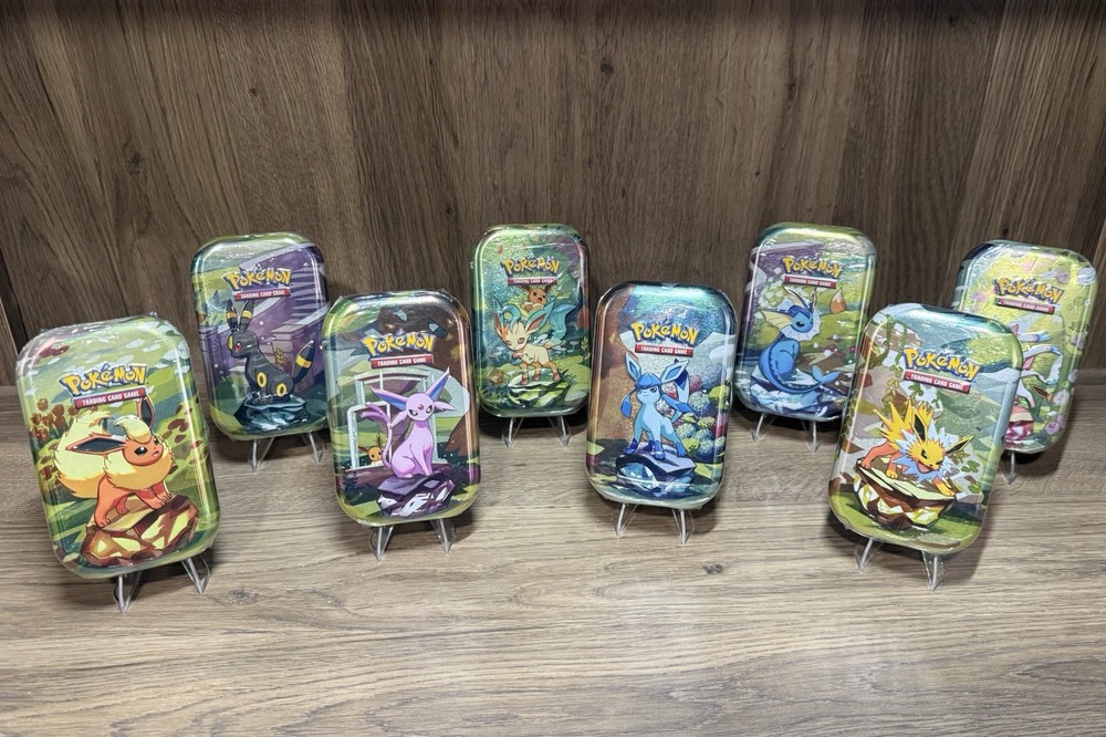 Pokemon TCG Prismatic Evolutions MINI TINS ONLY SEALED