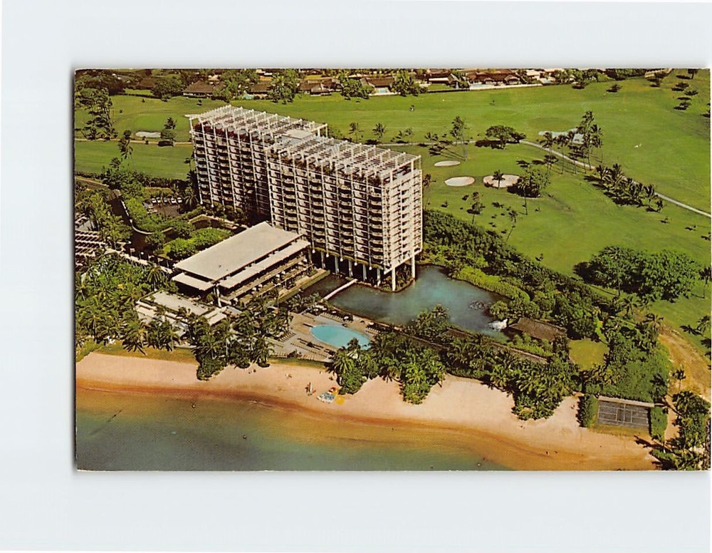 Postcard Kahala Hilton Hotel Honolulu Hawaii USA