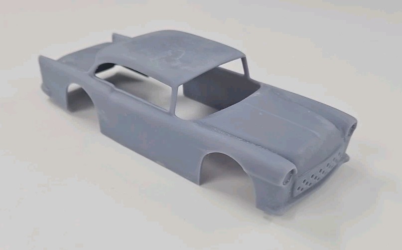 1/25 1955 Sportsman Late Model Dirt Track Body - ABS-Like 3D Printed Resin-image