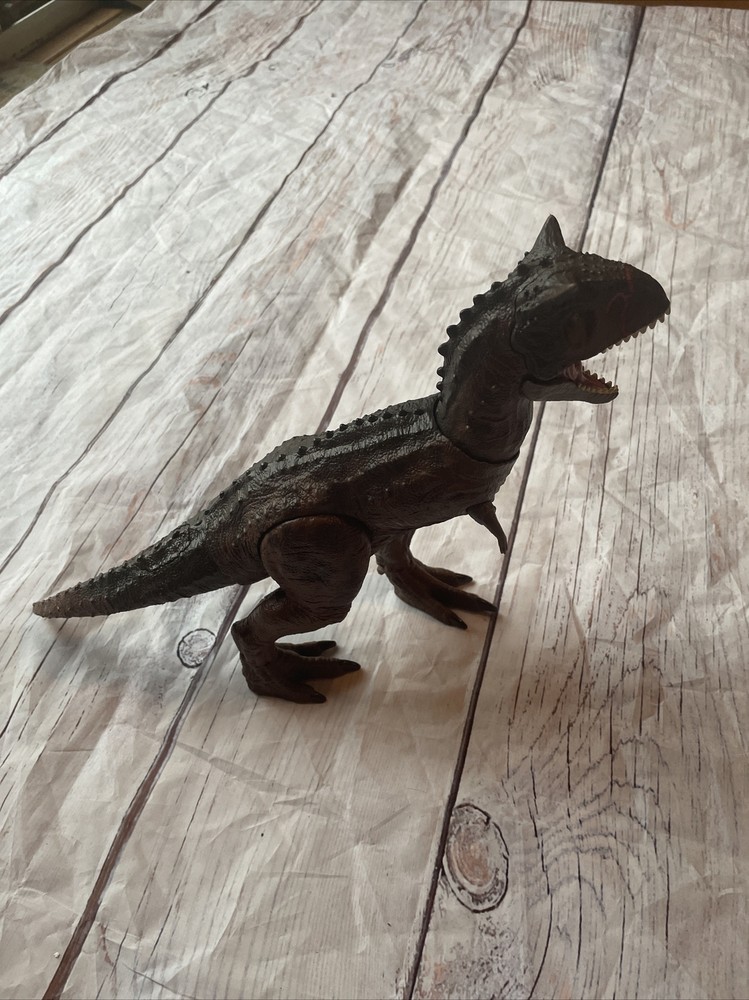 Mattel Jurassic World Primal Attack Carnotaurus Toro Dinosaur Figure With Sound