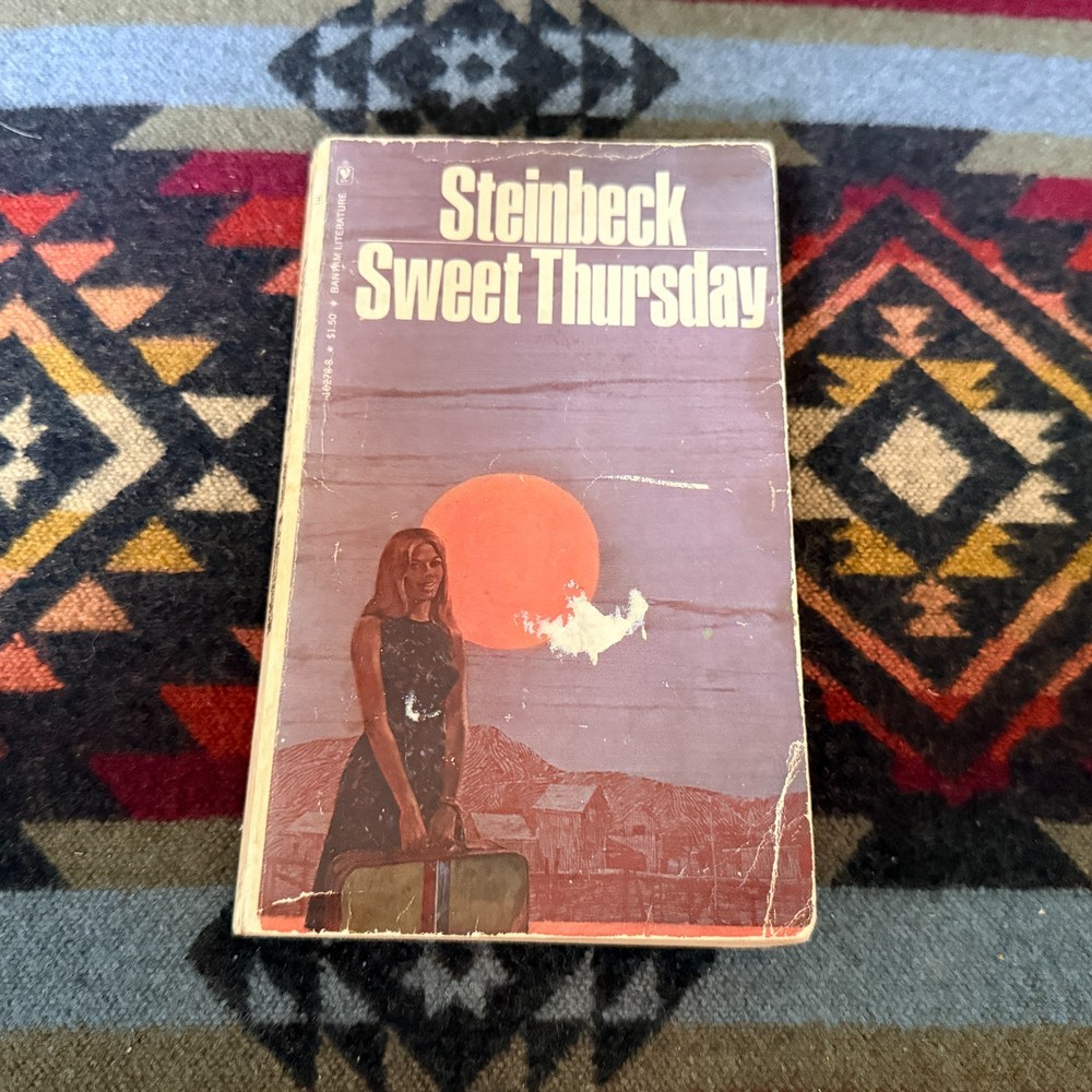 John Steinbeck Sweet Thursday Vintage Paperback Book 1976 VTG