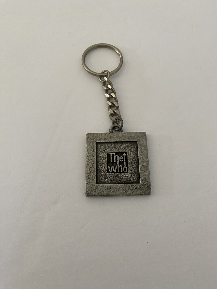 The Who Original Silver Colored Keychain Licensed