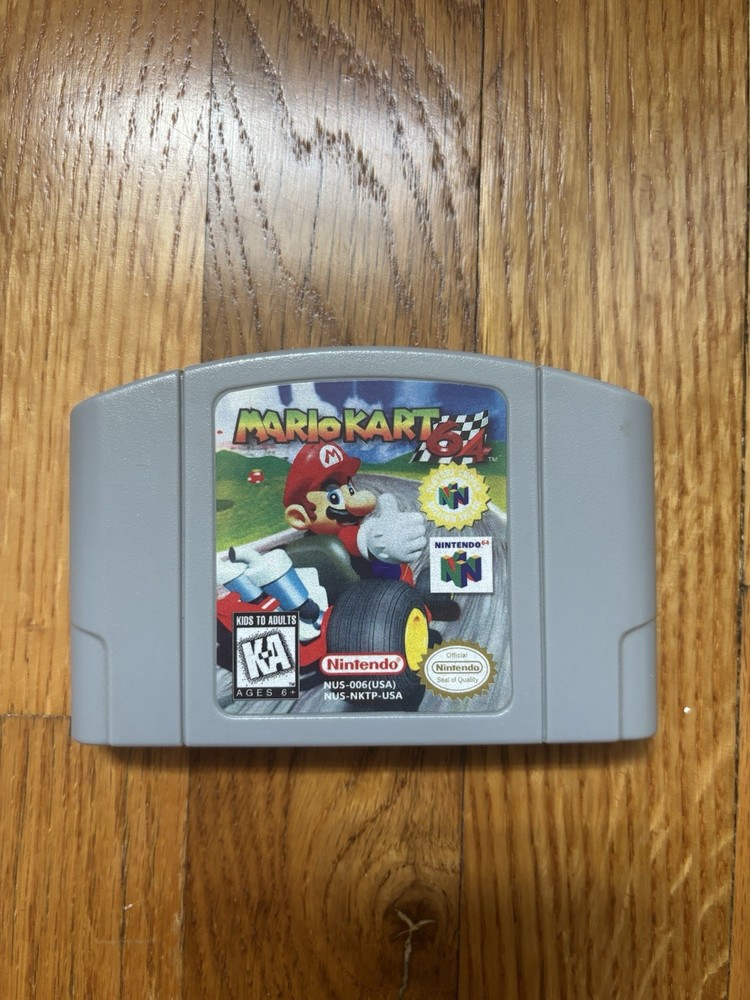 Mario Kart 64 for Nintendo 64 Cartridge Only (READ DESCRIPTION)