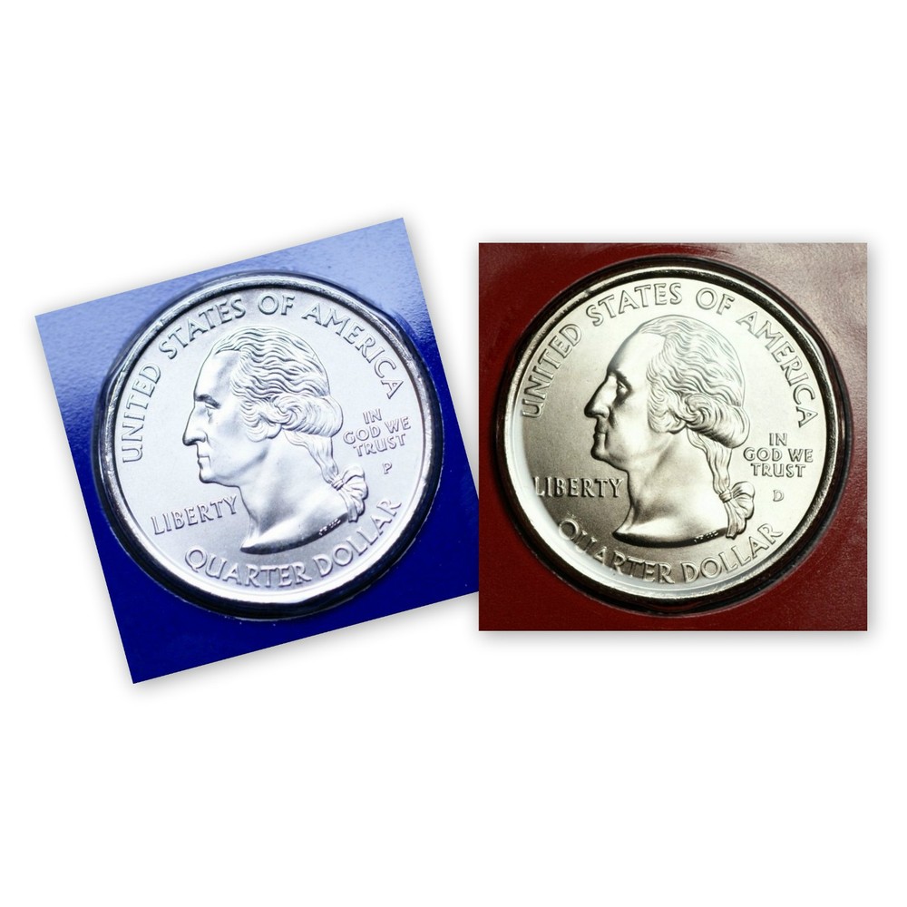 2012 P+D Acadia ME ~ National Parks ~ P&D in Original Mint Wrappers-image