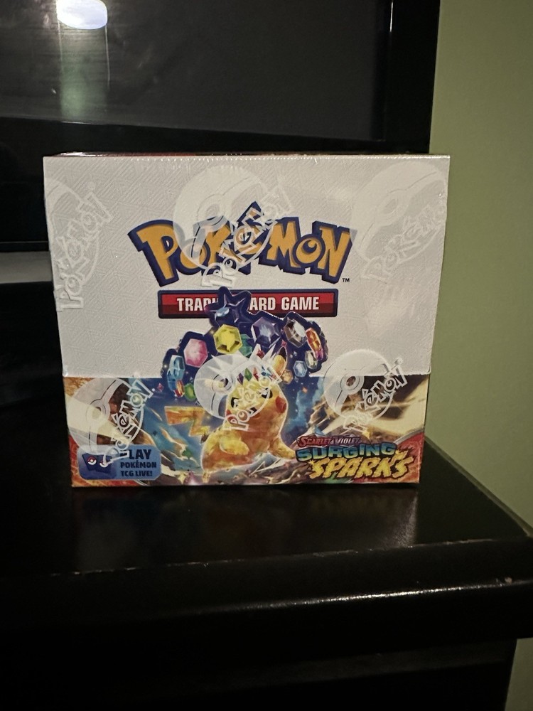 Pokémon TCG: Scarlet & Violet Surging Sparks Booster Box (36 Packs) NEW! SEALED!