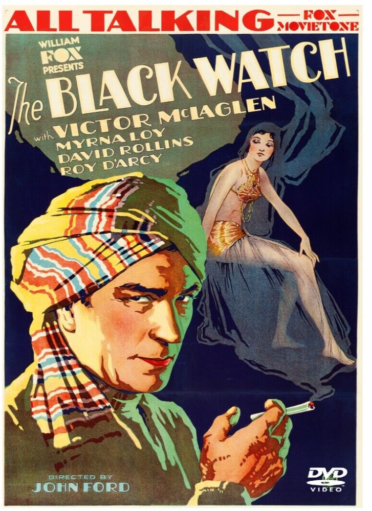 The Black Watch 1929 DVD All Talking film Adventure Myrna Loy Victor McLaglen