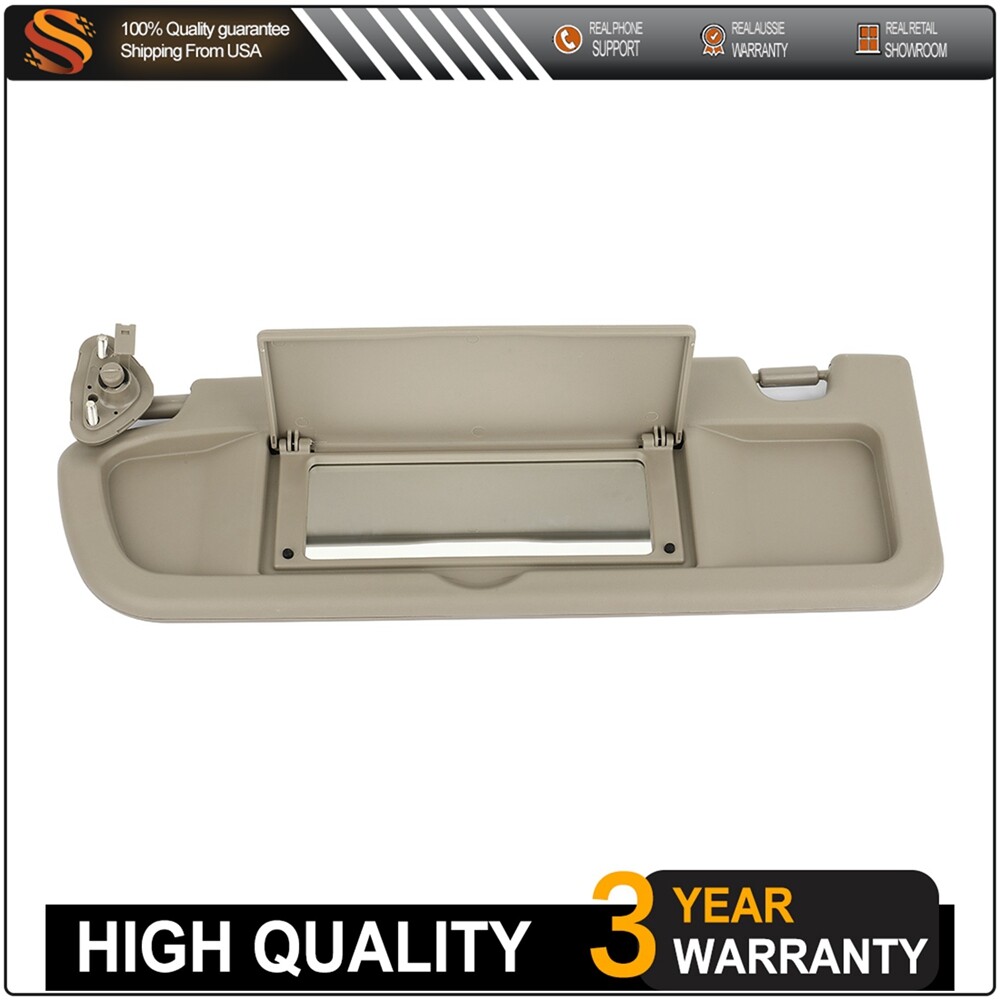 2006-2011 Honda Civic Gray Driver Side Car Sun Visor US Stock Wholesale