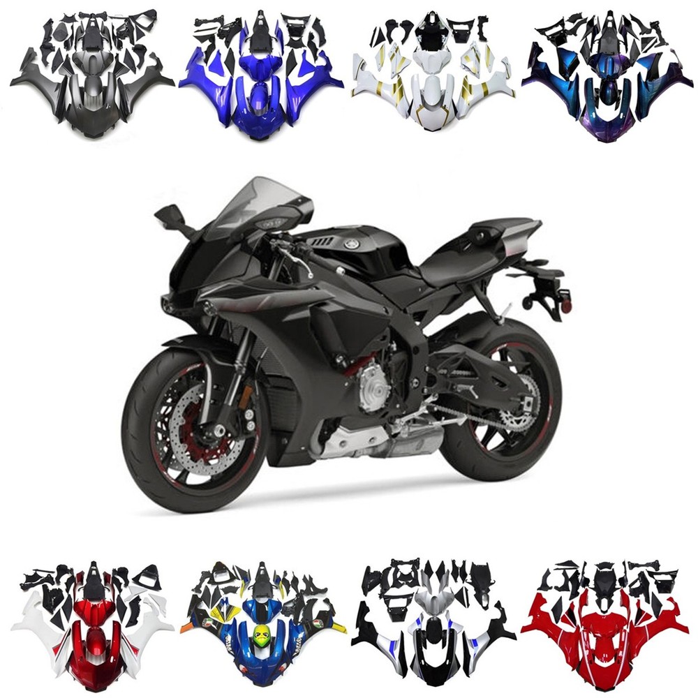 ABS Plastic Bodywork For Yamaha YZF R1 2015 2016 17 2018 2019 Fairings Body Kit