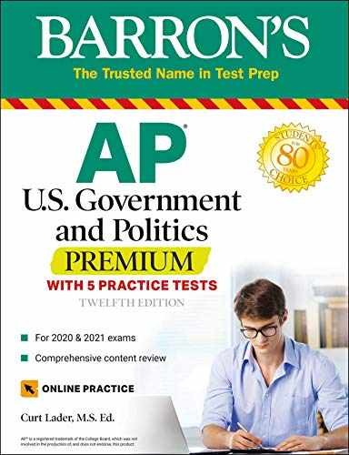 AP US Government and Politics - Paperback, by Lader M.S. Ed. - Very Good